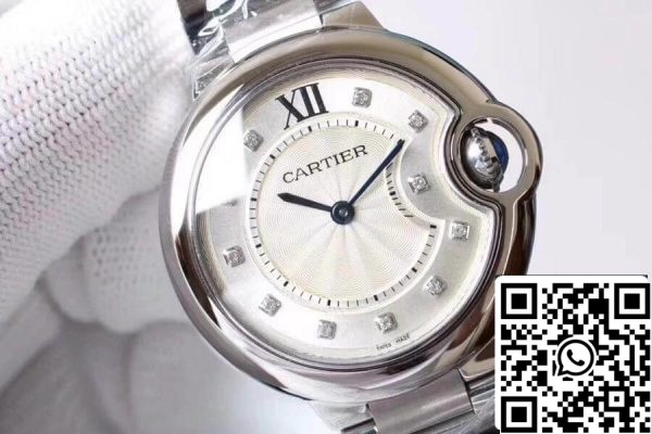 Ballon Bleu De Cartier WE9020 33mm V6 Fabrik 1 1 Beste Ausgabe Schweizer ETA076 US Replica Uhr 2774 Ballon Bleu De Cartier WE9020 33mm V6 Fabrik 1:1 Beste Ausgabe Schweizer ETA076