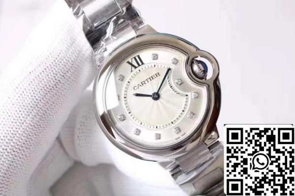 Ballon Bleu De Cartier WE9020 33mm V6 Fabrik 1 1 Beste Ausgabe Schweizer ETA076 US Replica Uhr 4184 Ballon Bleu De Cartier WE9020 33mm V6 Fabrik 1:1 Beste Ausgabe Schweizer ETA076