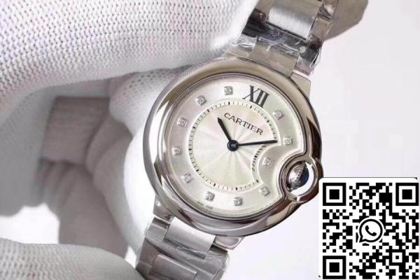 Ballon Bleu De Cartier WE9020 33mm V6 Fabrik 1 1 Beste Ausgabe Schweizer ETA076 US Replica Uhr 4614 Ballon Bleu De Cartier WE9020 33mm V6 Fabrik 1:1 Beste Ausgabe Schweizer ETA076