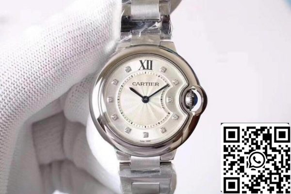 Ballon Bleu De Cartier WE9020 33mm V6 Factory 1 1 Best Edition Swiss ETA076 US Replique Montres 5581 Ballon Bleu De Cartier WE9020 33mm V6 Factory 1:1 Best Edition Swiss ETA076