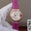 Ballon Bleu De Cartier WE902040 V9 Factory 1 1 Best Edition Swiss ETA2671 US Réplica Relógio 8263 Ballon Bleu De Cartier WE902040 V9 Factory 1:1 Best Edition Swiss ETA2671