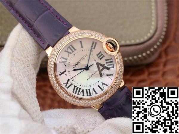 Ballon Bleu De Cartier WE902066 1 1 Best Edition V6 Factory V4 Rose Gold US Replica Watch 6677 Ballon Bleu De Cartier WE902066 1:1 Best Edition V6 Factory V4 Rose Gold