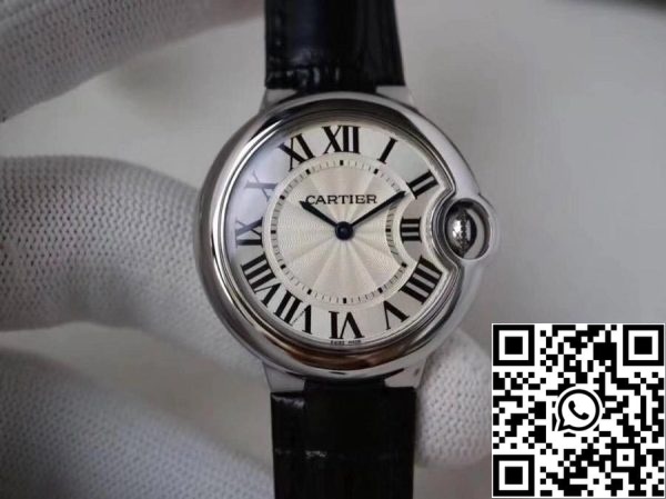 Ballon Bleu De Cartier WE902073 33MM V6 Factory 1 1 Best Edition Swiss ETA076 US Réplica Relógio 7669 Ballon Bleu De Cartier WE902073 33MM V6 Factory 1:1 Best Edition Swiss ETA076