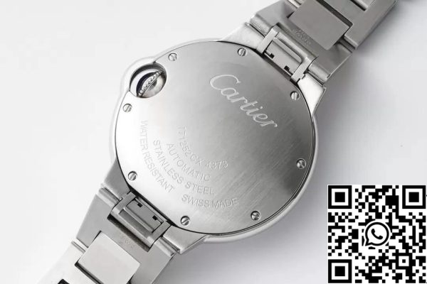 Ballon Bleu De Cartier WE902074 33MM 1 1 Най-доброто издание AF фабрика сребърен циферблат САЩ реплика часовник 2793 Ballon Bleu De Cartier WE902074 33MM 1: 1 Най-доброто издание AF фабрика сребърен циферблат