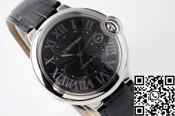 Ballon Bleu De Cartier WSBB0003 42MM 1 1 Mejor Edición AF Factory Esfera Negra US Reloj Replica 2006 Ballon Bleu De Cartier WSBB0003 42MM 1 1 Mejor Edición AF Factory Esfera Negra