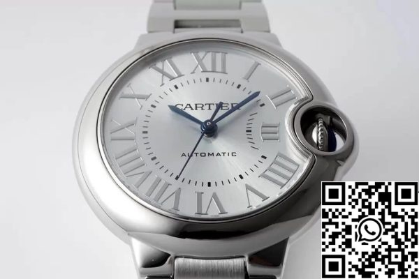 Ballon Bleu De Cartier WSBB0062 33MM 1 1 Best Edition AF Factory Steel Strap US Réplica Relógio 3166 Ballon Bleu De Cartier WSBB0062 33MM 1 1:1 Best Edition AF Factory Steel Strap