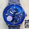 Blancpain Fifty Fathoms 5000 0240 O52A 1 1 Best Edition GF Factory Blue Dial US Replica óra 9789 Blancpain Fifty Fathoms 5000-0240-O52A 1:1 Best Edition GF Factory Blue Dial 1:1 Best Edition GF Factory Blue Dial