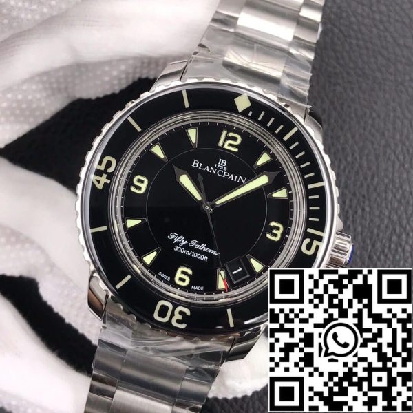 Blancpain Fifty Fathoms 5015 1 1 Best Edition ZF Factory Stainless Steel US Replica Watch 3866 Blancpain Fifty Fathoms 5015 1:1 Best Edition ZF Factory Stainless Steel