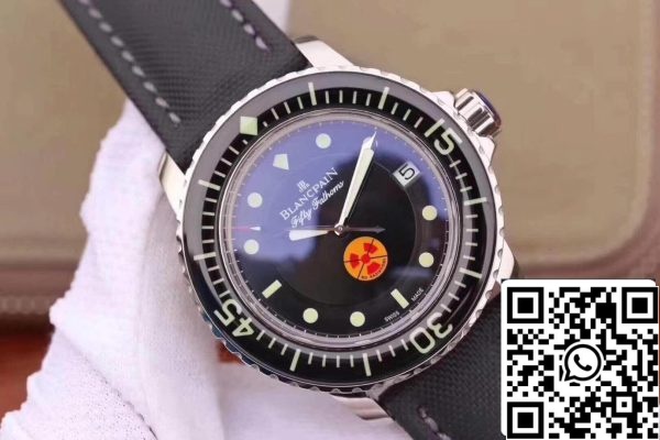 Blancpain Fifty Fathoms 5015B 1130 52 ZF Factory 1 1 Cea mai bună ediție elvețiană ETA2836 2 Superlumed Correct Texturat Cadran negru US Replica Watch 6305 Blancpain Fifty Fathoms 5015B-1130-52 ZF Factory 1:1 Cea mai bună ediție elvețiană ETA2836-2 Superlumed Correct Texturat Cadran negru