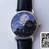 Blancpain Villeret 6025 1542 55 True Tourbillon 1:1 Best Edition JB Factory Black Dial Swiss Cal 25 US Replica Zegarek 230 Blancpain Villeret 6025-1542-55 True Tourbillon 1:1 Best Edition JB Factory Black Dial Swiss Cal.25