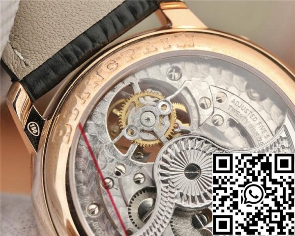 Blancpain Villeret 6025 3642 55B 1 1 Най-доброто издание JB Factory златен корпус черен циферблат САЩ реплика часовник 8253 Blancpain Villeret 6025-3642-55B 1: 1 Най-доброто издание JB Factory златен корпус черен циферблат