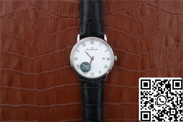 Blancpain Villeret 6651 1127 55B 1 1 Najboljša izdaja ZF Factory bela izbira ZDA replika Watch 2129 Blancpain Villeret 6651-1127-55B 1: 1 Najboljša izdaja ZF Factory bela izbira