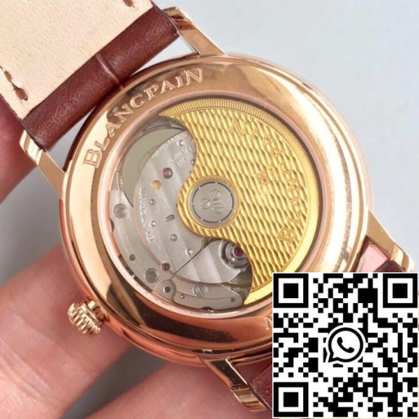 Blancpain Villeret 6651 3642 55B 1 1 Най-доброто издание ZF Factory White Dial САЩ реплика часовник 1921 Blancpain Villeret 6651-3642-55B 1: 1 Най-доброто издание ZF Factory White Dial