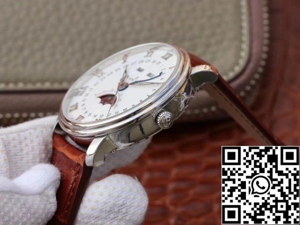 Blancpain Villeret 6654 1 1 Best Edition OM Factory V2 Quadrante Bianco Replica Orologio 1241 Blancpain Villeret 6654 1:1 Best Edition OM Factory V2 Quadrante Bianco