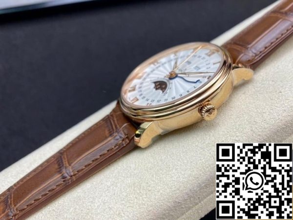 Blancpain Villeret 6654 1 1 Best Edition OM Factory V3 Gold Case US Replica Watch 522 Blancpain Villeret 6654 1:1 Best Edition OM Factory V3 Gold Case