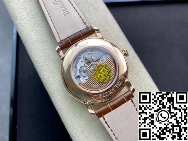 Blancpain Villeret 6654 1 1 Best Edition OM Factory V3 Gold Case US Replica Uhr 8759 Blancpain Villeret 6654 1:1 Best Edition OM Factory V3 Gold Case