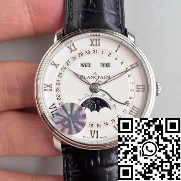 Blancpain Villeret 6654 1127 55B OM Factory 1 1 Най-доброто издание швейцарски ETA6654 САЩ реплика часовник 4801 Blancpain Villeret 6654-1127-55B OM Factory 1: 1 Най-доброто издание швейцарски ETA6654