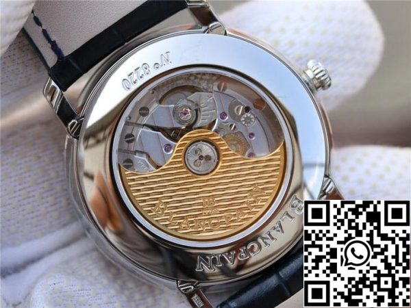 Blancpain Villeret 6654 1529 55B 1 1 Най-доброто издание OM Factory V2 Blue Dial САЩ реплика часовник 5867 Blancpain Villeret 6654-1529-55B 1: 1 Най-доброто издание OM Factory V2 Blue Dial