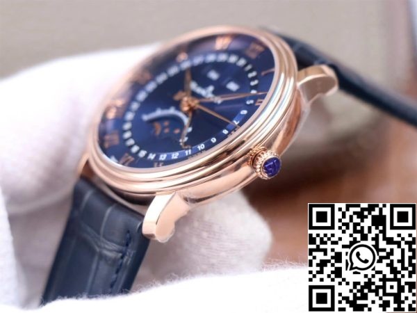 Blancpain Villeret 6654 3640 55 1 1 Best Edition OM Factory V3 Rose Gold US Replica ρολόι 9445 Blancpain Villeret 6654-3640-55 1: 1 Best Edition OM Factory V3 Rose Gold