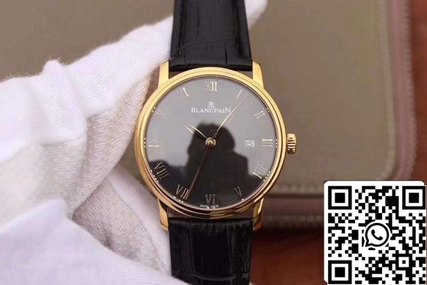 Blancpain Villeret Ultraplate 6651 1127 55B ZF Завод 1 1 Лучшее издание Швейцарский ETA1151 США Реплика Смотреть 3993 Blancpain Villeret Ultraplate 6651-1127-55B ZF Завод 1:1 Лучшее издание Швейцарский ETA1151