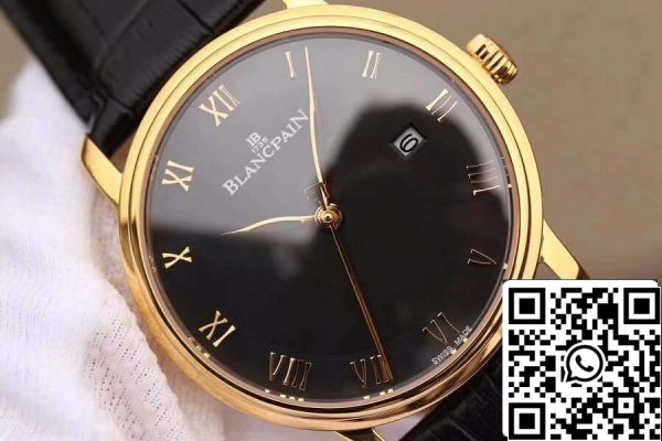 Blancpain Villeret Ultraplate 6651 1127 55B ZF Factory 1 1 Best Edition švicarski ETA1151 ZDA replika Watch 6997 Blancpain Villeret Ultraplate 6651-1127-55B ZF Factory 1: 1 Best Edition švicarski ETA1151