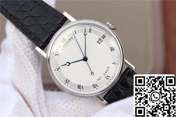 Breguet Classique 5177 1 1 Най-доброто издание MKS фабрика бял циферблат САЩ реплика часовник 4247 Breguet Classique 5177 1: 1 Най-доброто издание MKS фабрика бял циферблат