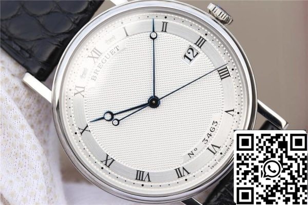 Breguet Classique 5177 1 1 Най-доброто издание MKS Фабрика бял циферблат САЩ реплика часовник 445 Breguet Classique 5177 1: 1 Най-доброто издание MKS Фабрика бял циферблат