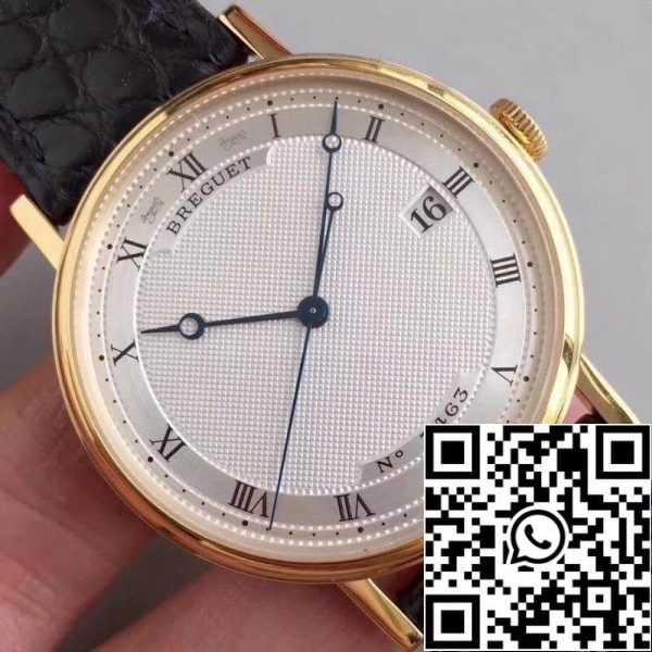 Breguet Classique 5177 MKS Factory 1 1 Best Edition Swiss ETA9015 Quadrante Bianco Marcatore Numerico US Replica Orologio 5767 Breguet Classique 5177 MKS Factory 1:1 Best Edition Swiss ETA9015 Quadrante Bianco Marcatore Numerico