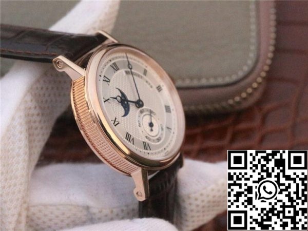 Breguet Classique Moonphase 4396 1 1 Best Edition Rose Gold Case Yhdysvaltain Replica katsella 1000 Breguet Classique Moonphase 4396 1:1 Best Edition Rose Gold Case