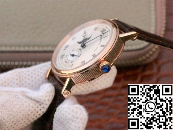 Breguet Classique Moonphase 4396 1 1 Лучшее издание розовое золото корпус США Реплика часы 8808 Breguet Classique Moonphase 4396 1:1 Лучшее издание розовое золото корпус