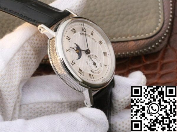 Breguet Classique Moonphase 4396 1 1 Best Edition rustfrit stål US Replica Watch 5302 Breguet Classique Moonphase 4396 1:1 Best Edition rustfrit stål