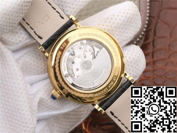 Breguet Classique Moonphase 4396 1 1 Най-доброто издание жълто злато случай САЩ реплика часовник 4599 Breguet Classique Moonphase 4396 1: 1 Най-доброто издание жълто злато случай