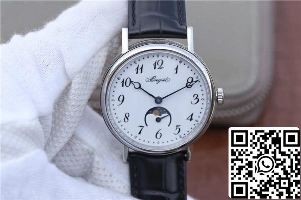 Breguet Classique Moonphase 9087BB 29 964 1 1 Najboljša izdaja TW Factory White Dial ZDA replika Watch 22 Breguet Classique Moonphase 9087BB/29/964 1: 1 Najboljša izdaja TW Factory White Dial