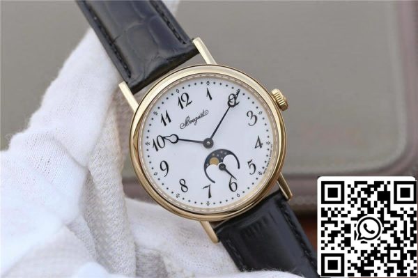 Breguet Classique Moonphase 9087BB 29 964 1 1 Best Edition TW Factory Yellow Gold Case US Replica Watch 5410 Breguet Classique Moonphase 9087BB/29/964 1:1 Best Edition TW Factory Yellow Gold Case