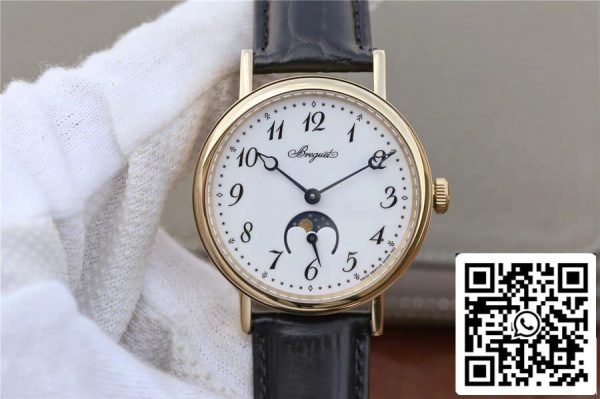 Breguet Classique Moonphase 9087BB 29 964 1 1 Best Edition TW Factory Yellow Gold Case US Replica Watch 8650 Breguet Classique Moonphase 9087BB/29/964 1:1 Best Edition TW Factory Yellow Gold Case