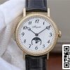 Breguet Classique Moonphase 9087BB 29 964 1 1 Migliore Edizione TW Fabbrica Oro Giallo Diamante US Replica Orologio 1115 Breguet Classique Moonphase 9087BB/29/964 1:1 Migliore Edizione TW Fabbrica Oro Giallo Diamante