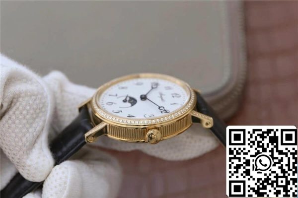 Breguet Classique Moonphase 9087BB 29 964 1 1 Best Edition TW Factory sárga arany gyémánt US Replica Watch 2630 Breguet Classique Moonphase 9087BB/29/964 1:1 Best Edition TW Factory sárga arany gyémánt