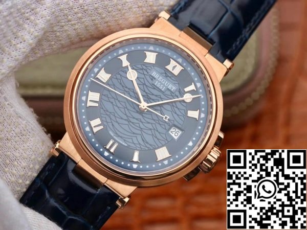 Breguet Marine 5517 1 1 Best Edition V9 Factory Rose Gold Orologio Replica US 1436 Breguet Marine 5517 1:1 Best Edition V9 Factory Rose Gold