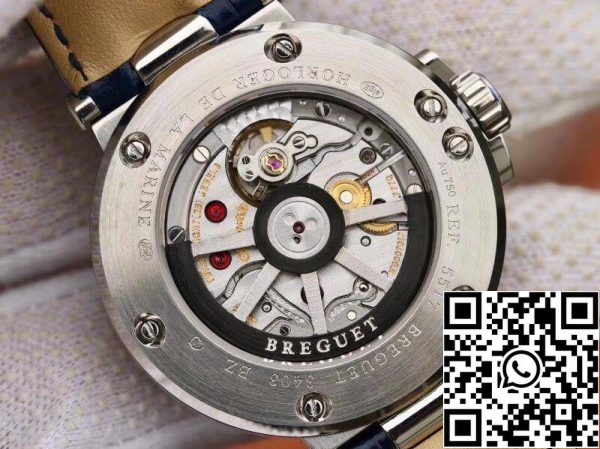 Breguet Marine 5517BB Y2 9ZU V9 Фабрика Мъжки часовници 1 1 Най-доброто издание швейцарски ETA9015 син циферблат САЩ реплика часовник 2855 Breguet Marine 5517BB/Y2/9ZU V9 Фабрика Мъжки часовници 1: 1 Най-доброто издание швейцарски ETA9015 син циферблат