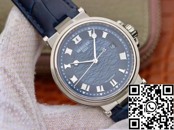 Breguet Marine 5517BB Y2 9ZU V9 Factory Hombres Relojes 1 1 Mejor Edición suiza ETA9015 esfera azul EE.UU. Reloj Replica 8286 Breguet Marine 5517BB/Y2/9ZU V9 Factory Hombres Relojes 1 1 Mejor Edición suiza ETA9015 esfera azul