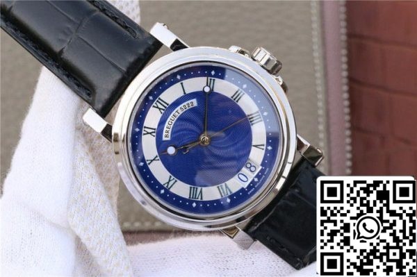 Breguet Marine 5817 1:1 Best Edition Blue Dial US Replica Zegarek 1891 Breguet Marine 5817 1:1 Best Edition Blue Dial