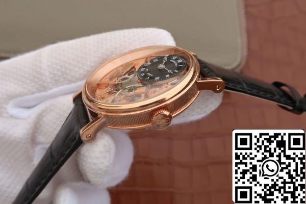 Breguet Tradition 7057BR R9 9W6 1 1 Best Edition Rose Gold Dial US Replica Watch 7673 Breguet Tradition 7057BR/R9/9W6 1:1 Best Edition Rose Gold Dial