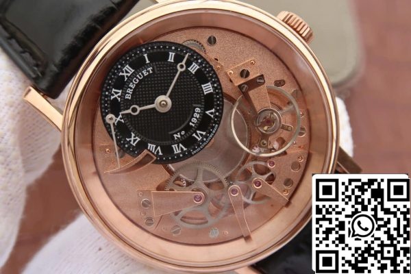 Breguet Tradition 7057BR R9 9W6 1 1 Best Edition Rose Gold Dial US Replica Watch 8812 Breguet Tradition 7057BR/R9/9W6 1:1 Best Edition Rose Gold Dial