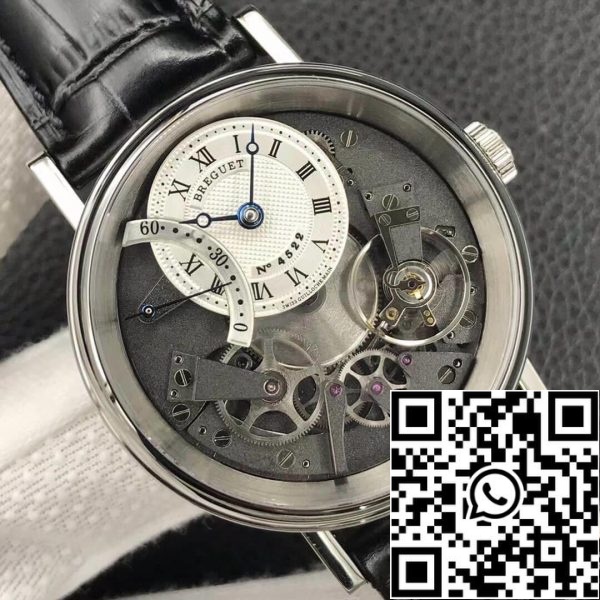 Breguet Tradition 7097 7097BB G1 9WU 1 1 Best Edition ZF Factory 18k White Gold US Réplica Relógio 7581 Breguet Tradition 7097 7097BB/G1/9WU 1:1 Best Edition ZF Factory 18k White Gold