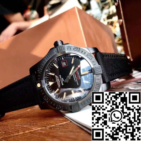 Breitling Avenger Blackbird 44 V17310101B1W1 Швейцарски оригинален механизъм САЩ реплика часовник 1336 Breitling Avenger Blackbird 44 V17310101B1W1 Швейцарски оригинален механизъм