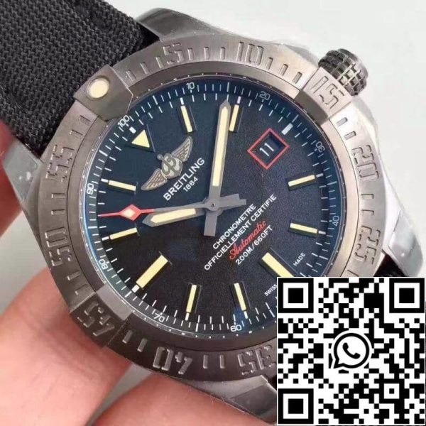 Breitling Avenger Blackbird 44 V1731110 BD74 109W M20BASA 1 GF Factory 1 1 Best Edition Swiss ETA2824 2 US Replica Watch 4719 Breitling Avenger Blackbird 44 V1731110/BD74/109W/M20BASA.1 GF Factory 1:1 Best Edition Swiss ETA2824-2