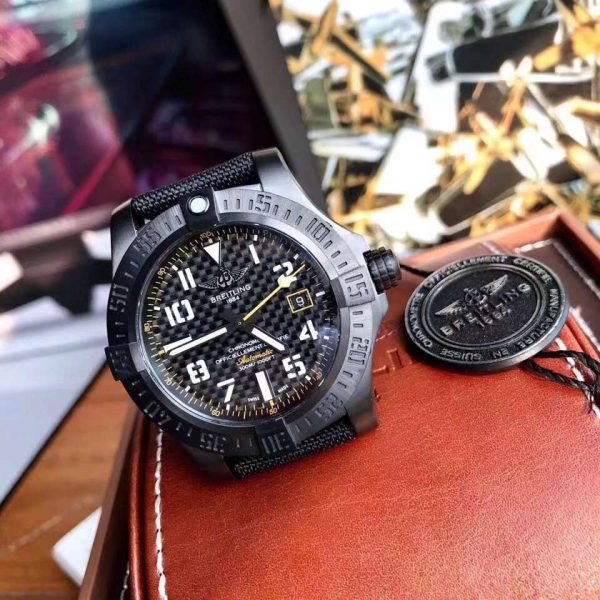 Breitling Avenger Blackbird 44 met 3D wijzerplaat Zwitsers origineel uurwerk US Replica Watch 1151 Breitling Avenger Blackbird 44 met 3D wijzerplaat Zwitsers origineel uurwerk