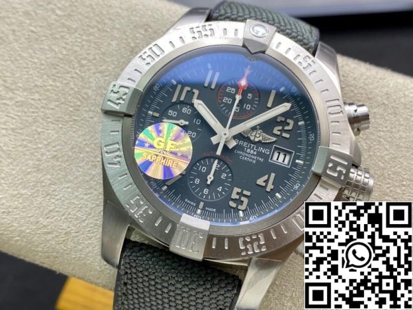 Breitling Avenger E1338310 M534 253S E20DSA 2 GF Factory 1 1 Best Edition Swiss ETA7750 US Replica Watch 9624 Breitling Avenger E1338310/M534/253S/E20DSA.2 GF Factory 1:1 Best Edition Swiss ETA7750