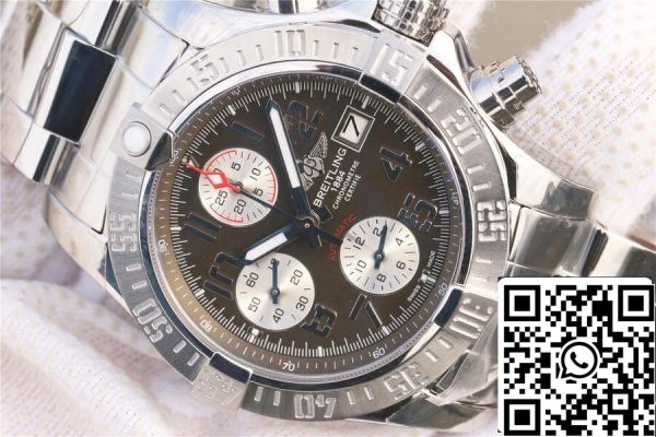 Breitling Avenger II A1338111 F564 170A 1 1 Best Edition GF Factory Acier inoxydable US Replique Montres 5152 Breitling Avenger II A1338111/F564/170A 1:1 Best Edition GF Factory Acier inoxydable