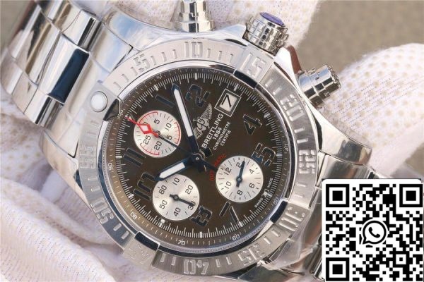 Breitling Avenger II A1338111 F564 170A 1 1 Best Edition GF Factory Rustfrit stål US Replica Watch 7643 Breitling Avenger II A1338111/F564/170A 1:1 Best Edition GF Factory Rustfrit stål